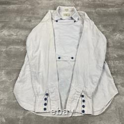 Vintage POLO WESTERN Ralph Lauren bib pop over Mens L faded 70s