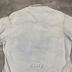 Vintage POLO WESTERN Ralph Lauren bib pop over Mens L faded 70s