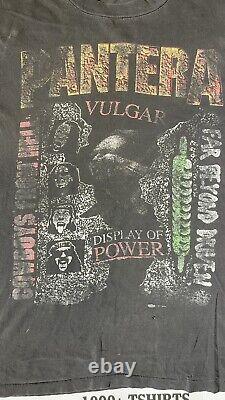 Vintage Pantera shirt Vulgar Display of Power L Promo Winterland