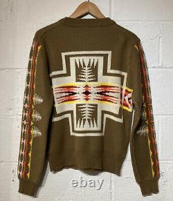 Vintage Pendleton Aztec Pullover Sweater High Grade Western Wear M/L