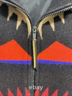 Vintage Pendleton High Grade Western Wear Jacket Men's Large Navajo Aztec