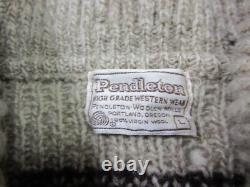 Vintage Pendleton High Grade Western Wear (L) Westerly Sweater 70's The Dude