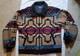 Vintage Pendleton High Grade Western Wear Sz L Aztec Tribal Blanket Jacket Coat