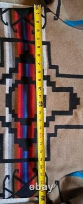 Vintage Pendleton High Grade Western Wear Sz L Aztec Tribal Blanket Jacket Coat