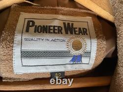 Vintage Pioneer Wear Women's Suede Fringe Western Jacket Size 42 Light Use NICE Vintage Pioneer Wear Women's Suede Fringe Western Jacket Size 42 Light Use NICE