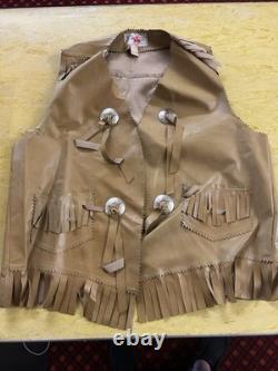 Vintage Prior Denver Western Vest Size Large