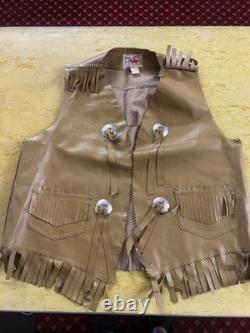 Vintage Prior Denver Western Vest Size Large