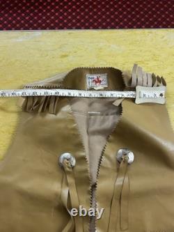 Vintage Prior Denver Western Vest Size Large