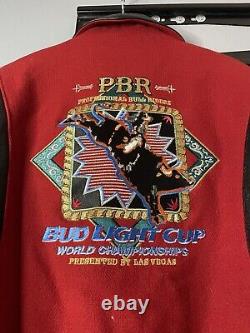 Vintage Professional Bull Riders Bud Light Cup World Championship Jacket