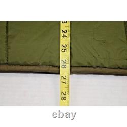 Vintage Puffer Vest Western Trails Size L 60s Hunter Green Sherpa Lined Quilted