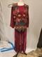 Vintage Red Rock Reflections Western Outfit With Broomstick Skirt With Belt Lg