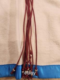 Vintage Red Rock Reflections Western Outfit With Broomstick Skirt With Belt Lg