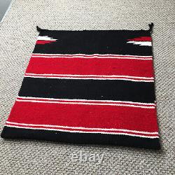 Vintage Runner Rug Handwoven 29x62 Large Wool Native Ameircan Southwest Clean