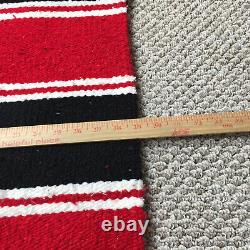 Vintage Runner Rug Handwoven 29x62 Large Wool Native Ameircan Southwest Clean