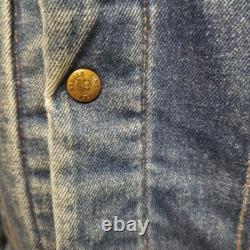 Vintage Saddle King Embroidered Jean Trucker Jacket Equestrian Barrel Racing