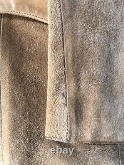 Vintage Scully Suede Western Jacket/blazer And Vest Tan Size 40/42 Large