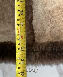 Vintage Shearling Sheepskin Western Marlboro Ranch Coat Lined L Real Leather USA Vintage Shearling Sheepskin Western Marlboro Ranch Coat Lined L Real Leather USA