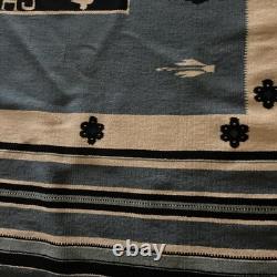 Vintage Southwest Texcoco Tapestry 53 X 72 Chaco-mool