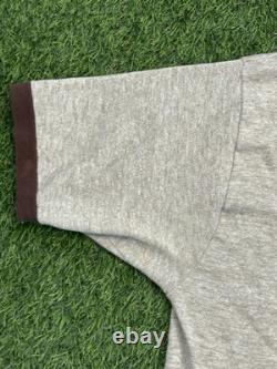 Vintage Sportswear T Shirt Wyoming Cowboy 70s Men XL Western Rare Ringer USA