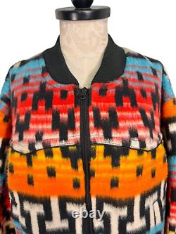 Vintage TexTan Aztec Western Jacket Multicolor Large