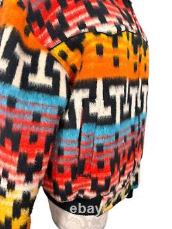 Vintage TexTan Aztec Western Jacket Multicolor Large