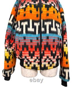 Vintage TexTan Aztec Western Jacket Multicolor Large