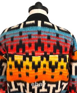 Vintage TexTan Aztec Western Jacket Multicolor Large
