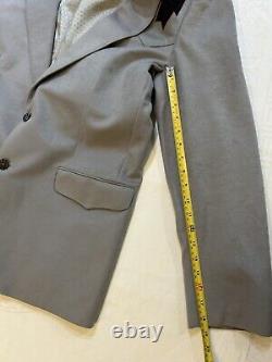 Vintage Trego's Westwear Mens Western Jacket Grey Faux Suede 42 L Blazer