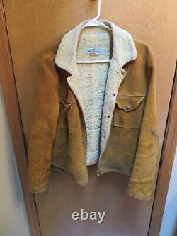 Vintage Trego's Westwear Western Suede Jacket Men's Large Oklahoma USA