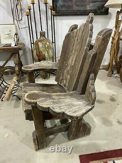 Vintage Twigs Gallery Cave Creek AZ Western Style Large Pine Adirondack Chair