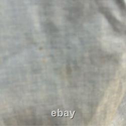 Vintage Upcycled shirt western 3D floral button down fits medium/large 70s