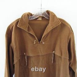 Vintage WESTERN BRANDS Davy Crocket Shirt SZ L Brown Velvet Vintage Sizing
