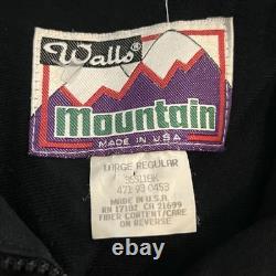 Vintage Walls Mountain Western Wear Jacket Aztec Southwestern Made In USA Coat L