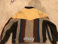 Vintage Western Leather/Wool Jacket