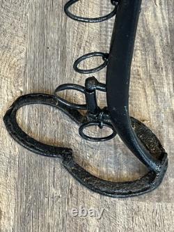 Vintage Western Primitive Horseshoe Cane Unbrella Stand 25 Tall Lg