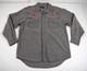 Vintage Western Shirt Wrangler Size L 90s Gray Red Arrows Western Back Design