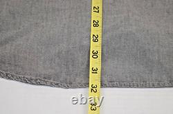 Vintage Western Shirt Wrangler Size L 90s Gray Red Arrows Western Back Design