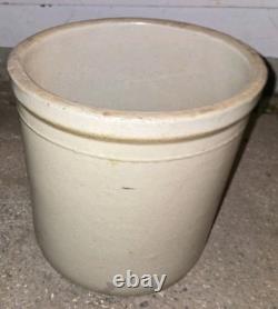 Vintage Western Stoneware Monmouth 3 Gallon Crock