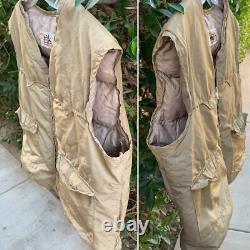 Vintage Western Trails Bend Oregon Puffer Vest Cowboy Down Camping Maybe Size L