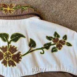 Vintage Western Wear 1970s 1950s Style Snap Front ROCKMOUNT RANCH Sz L Tru-West