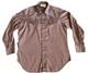 Vintage Western Wear CA Shirt Mens XLarge Embroidered Cowboy Tribal Rodeo 70s