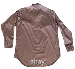 Vintage Western Wear CA Shirt Mens XLarge Embroidered Cowboy Tribal Rodeo 70s