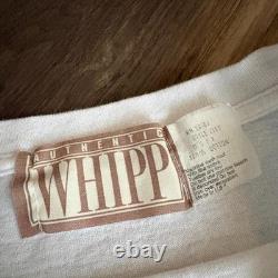 Vintage Whipp Western Wear T-Shirt Men's Size L White Rare Pancho Villa RARE