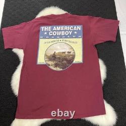 Vintage Wrangler Shirt Men Large Brushpopper American Cowboy Western USA 90s