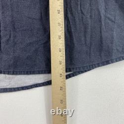 Vintage Wrangler Western Pearl Snap Shirt Mens Large Eagle Cowboy Rare 90s