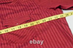 Vintage Wrangler Western Pearl Snap Shirt Size XL 90s Y2K Merlot Fancy Stripes