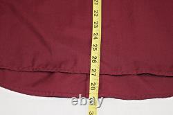 Vintage Wrangler Western Shirt Size L 90s Maroon Fancy Embroidered Gray Yoke