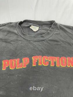 Vintage t shirt rare 90s pulp fiction movie promo 1994 large