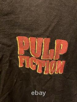 Vintage t shirt rare 90s pulp fiction movie promo 1994 large