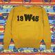 Vtg 1945 Kings Sportswear Western Michigan Collegiate Sweater